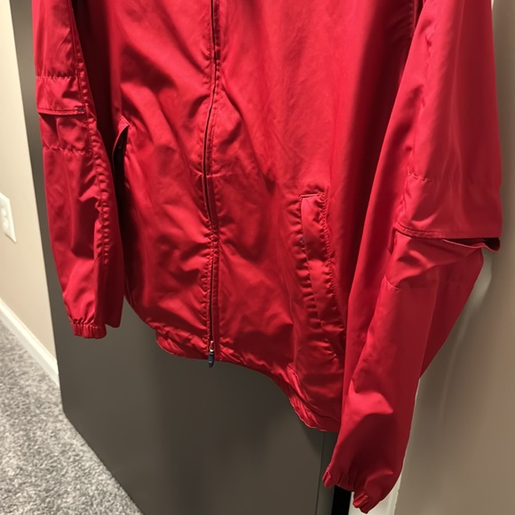 Polo Ralph Lauren Golf Windbreaker Jacket Red SizeM EUC Excellent Used Condition - Picture 4 of 8